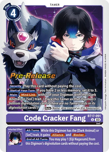 Code Cracker Fang (BT17-091)