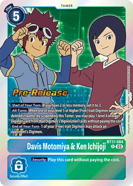 Davis Motomiya & Ken Ichijoji (BT17-084)