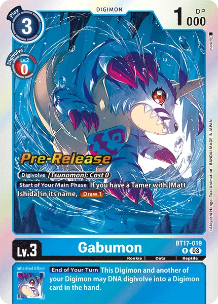Gabumon (BT17-019)