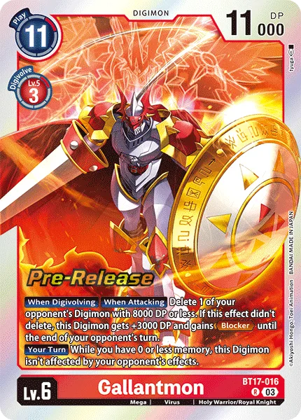 Gallantmon (BT17-016)