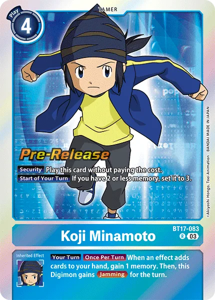 Koji Minamoto (BT17-083)