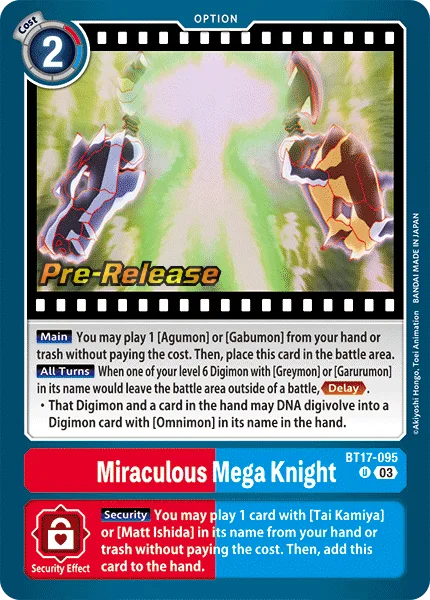Miraculous Mega Knight (BT17-095)