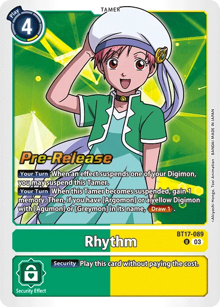 Rhythm (BT17-089)