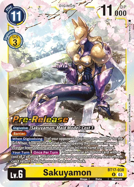 Sakuyamon (BT17-038)