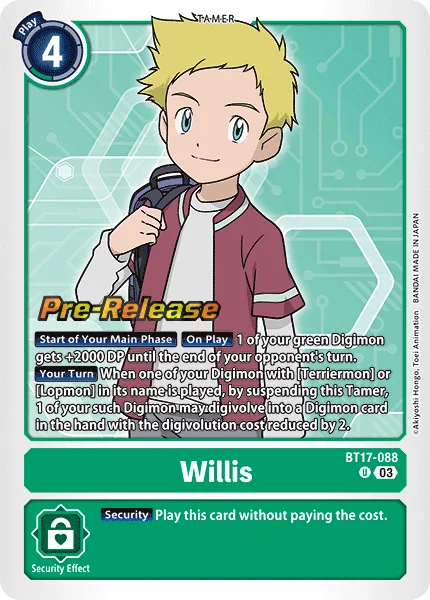 Willis (BT17-088)