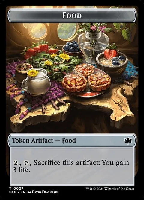 Intrepid Rabbit Token (W 1/1) // Food Token