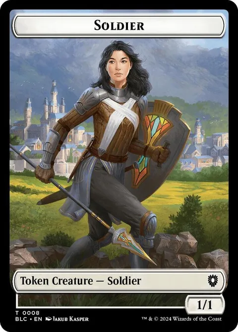 Soldier Token (W 1/1) // Citizen Token (GW 1/1)
