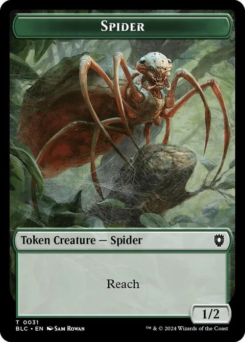 Spider Token (G 1/2) // Blood Token