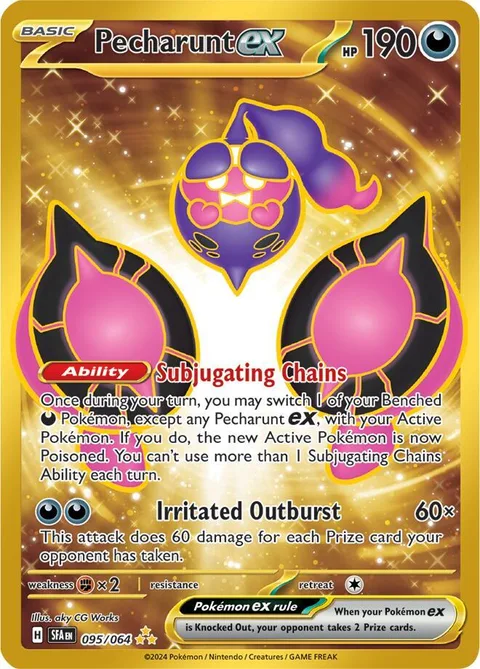 Pecharunt ex [Subjugating Chains | Irritated Outburst]