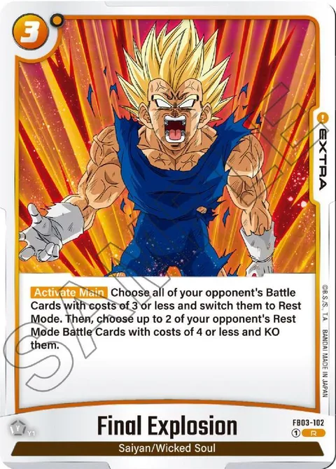 Final Explosion (FB03-102) [Fusion World]