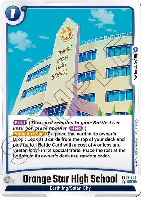 Orange Star High School (FB03-050) [Fusion World]