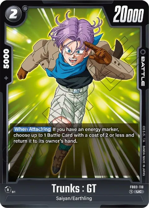 Trunks : GT (FB03-118) [Fusion World]