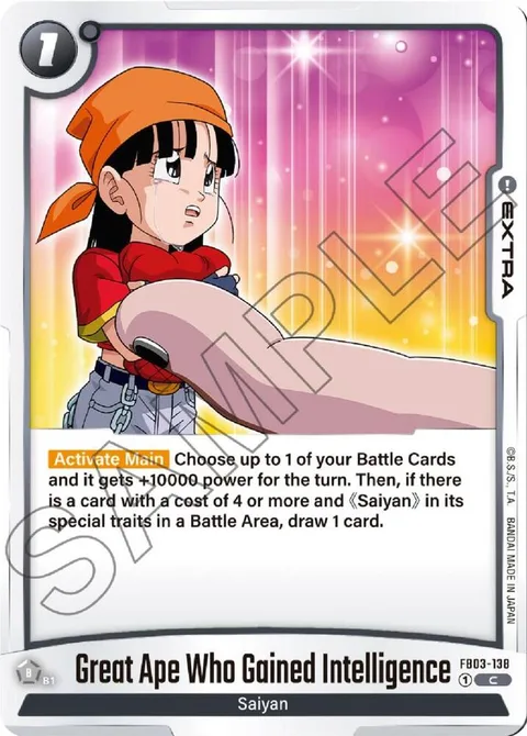 Great Ape Who Gained Intelligence (FB03-138) [Fusion World]
