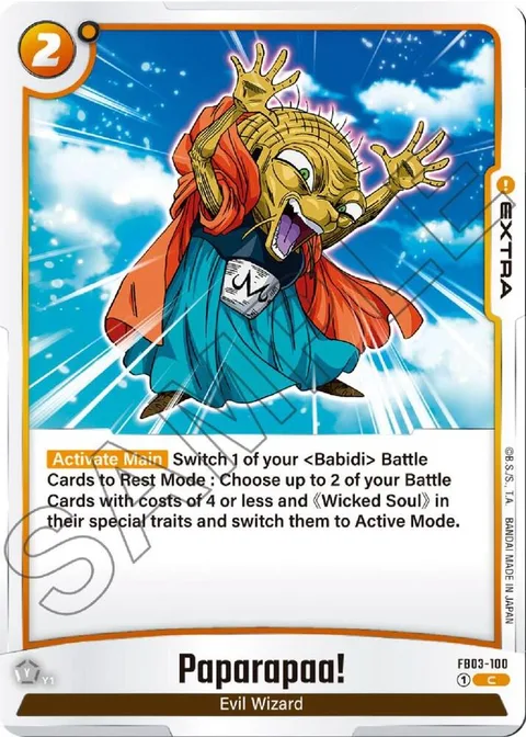 Paparapaa! (FB03-100) [Fusion World]