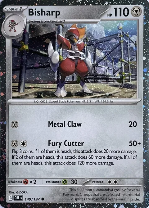Bisharp [Metal Claw | Fury Cutter]