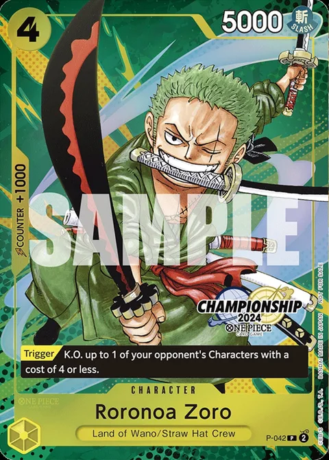 Roronoa Zoro (P-042)