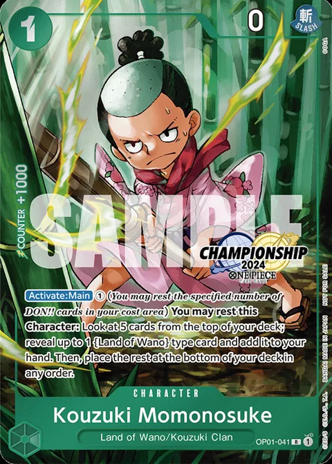 Kouzuki Momonosuke (OP01-041)