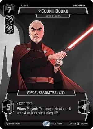 Count Dooku, Darth Tyranus