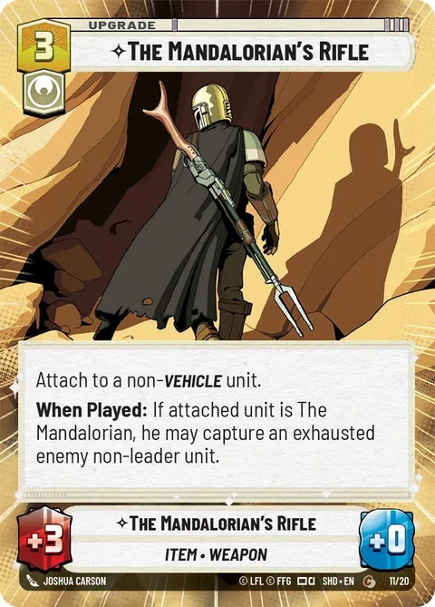 The Mandalorian's Rifle