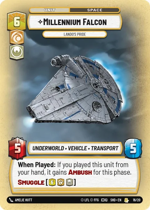 Millennium Falcon, Lando's Pride