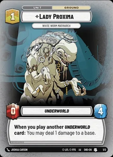 Lady Proxima, White Worm Matriarch
