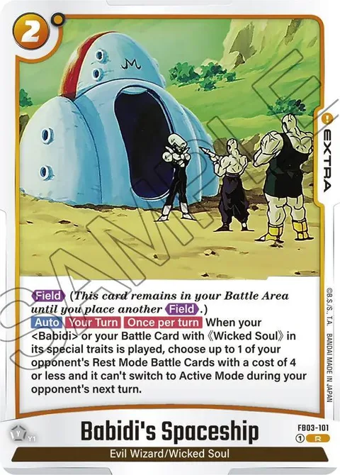 Babidi's Spaceship (FB03-101) [Fusion World]
