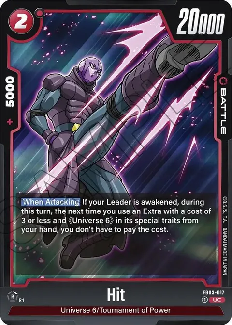 Hit (FB03-017) [Fusion World]