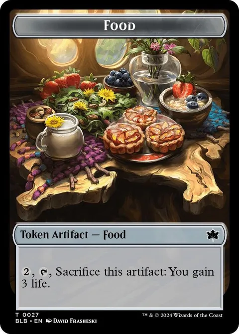 Rust-Shield Rampager Token (G 1/1) // Food Token