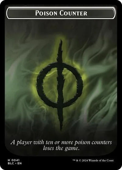 Rabbit Token (W 1/1) // Poison Counter