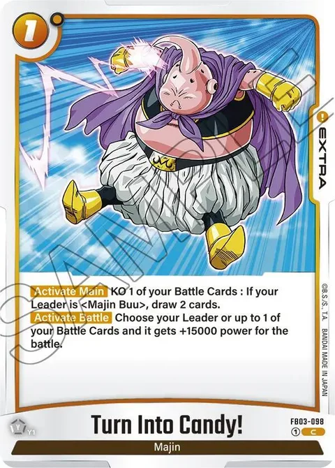 Turn Into Candy! (FB03-098) [Fusion World]
