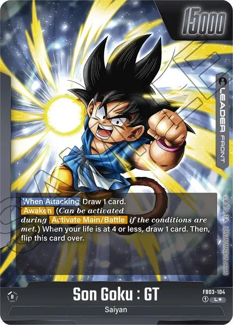 Son Goku : GT // Son Goku : GT (FB03-104) [Fusion World]