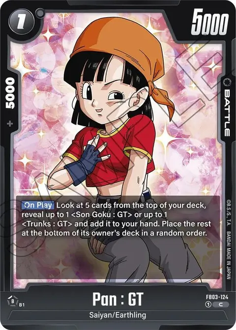 Pan : GT (FB03-124) [Fusion World]
