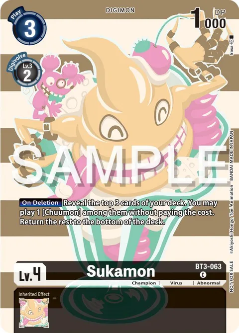 Sukamon (BT3-063)