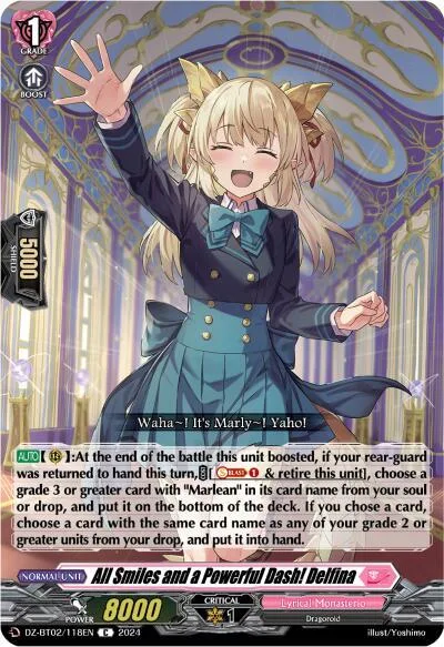 All Smiles and a Powerful Dash! Delfina [D-Format]