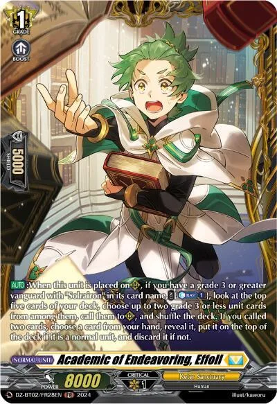 Academic of Endeavoring, Effoll [D-Format]