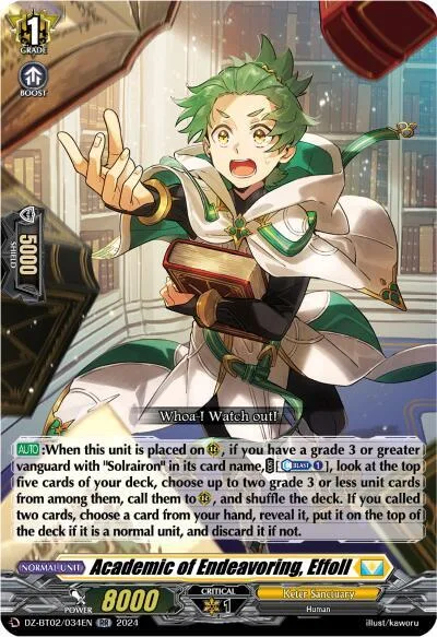Academic of Endeavoring, Effoll [D-Format]