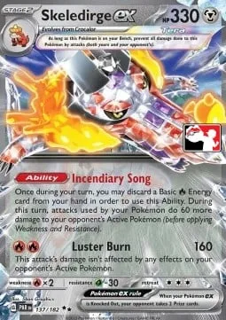 Skeledirge ex [Incendiary Song | Luster Burn]