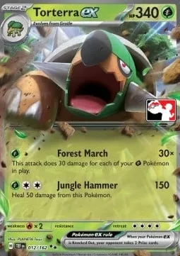 Torterra ex [Forest March | Jungle Hammer]