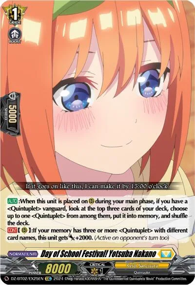 Day of School Festival! Yotsuba Nakano [D-Format]