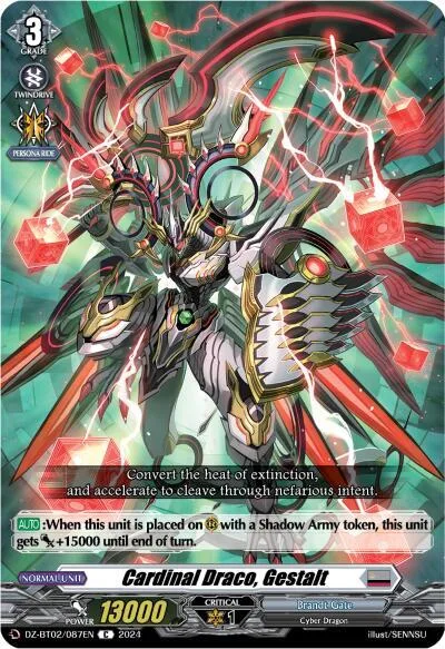 Cardinal Draco, Gestalt [D-Format]