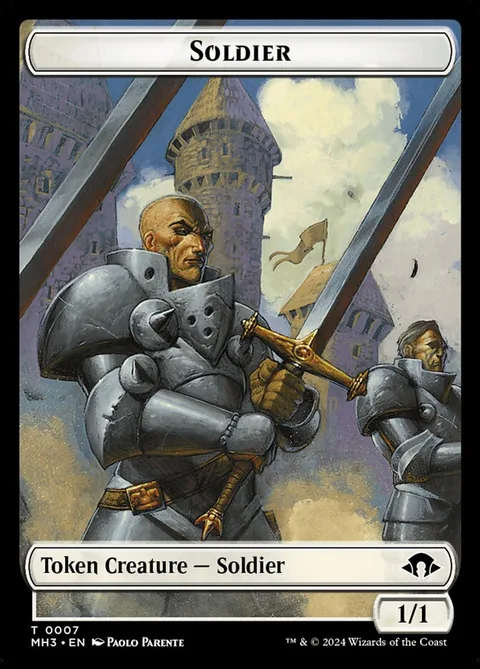 Soldier Token (W 1/1) // Energy Reserve