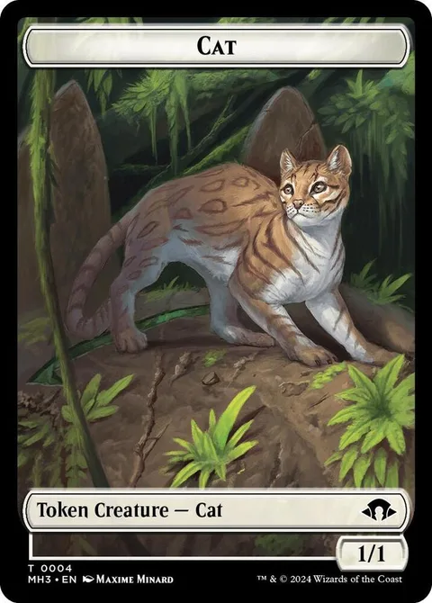 Cat Token (W 1/1) // Servo Token (A 1/1)