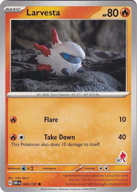Larvesta [Flare | Take Down]