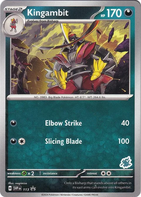 Kingambit [Elbow Strike | Slicing Blade]