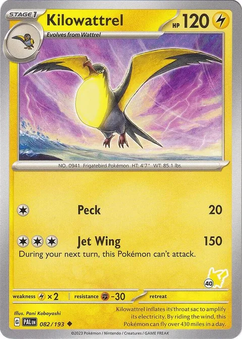 Kilowattrel [Peck | Jet Wing]