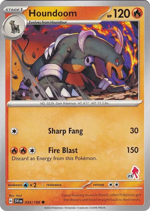 Houndoom [Sharp Fang | Fire Blast]