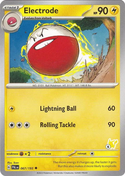Electrode [Lightning Ball | Rolling Tackle]