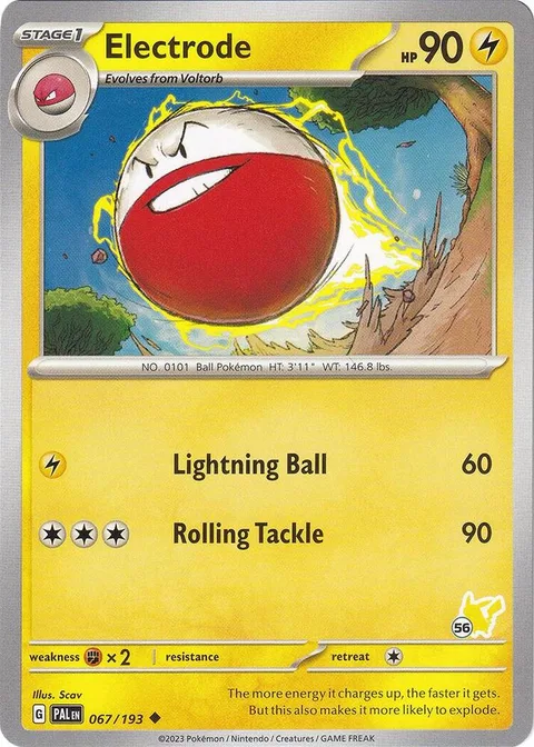 Electrode [Lightning Ball | Rolling Tackle]