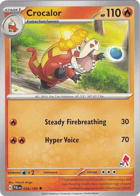 Crocalor [Steady Firebreathing | Hyper Voice]