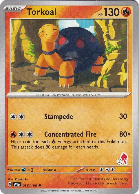 Torkoal [Stampede | Concentrated Fire]